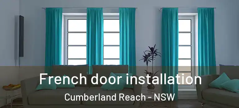 French door installation Cumberland Reach - NSW