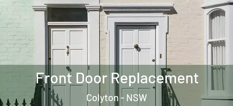 Front Door Replacement Colyton - NSW