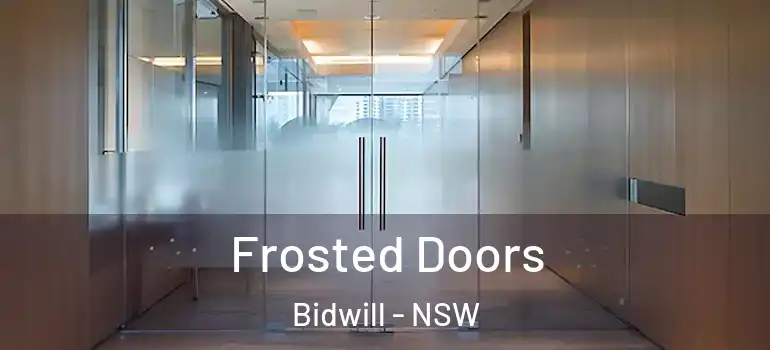 Frosted Doors Bidwill - NSW