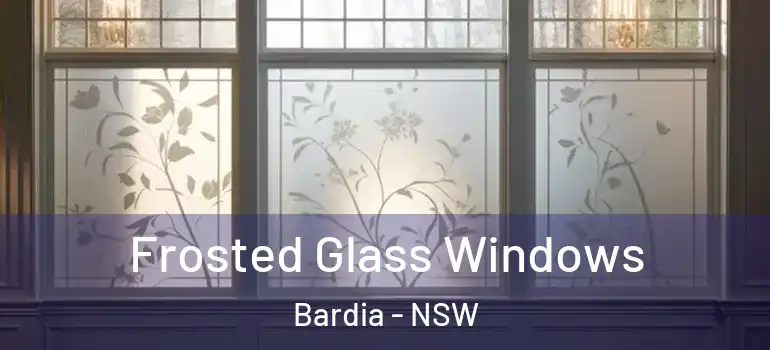 Frosted Glass Windows Bardia - NSW