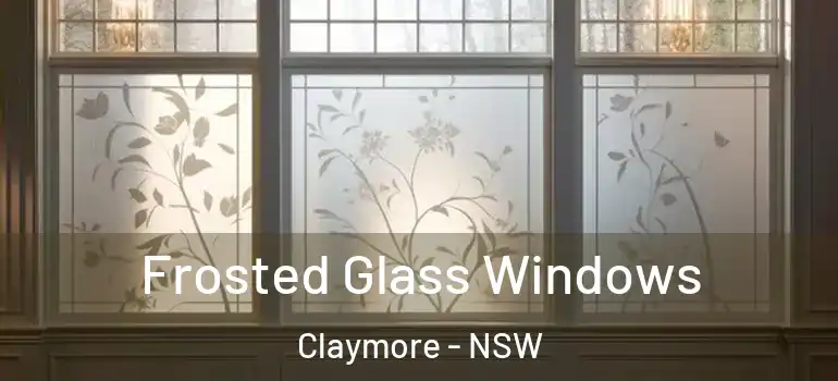 Frosted Glass Windows Claymore - NSW