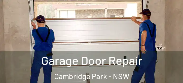 Garage Door Repair Cambridge Park - NSW