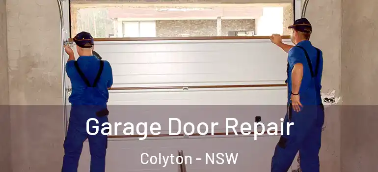  Garage Door Repair Colyton - NSW