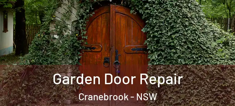 Garden Door Repair Cranebrook - NSW