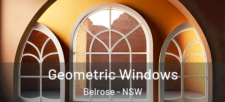 Geometric Windows Belrose - NSW