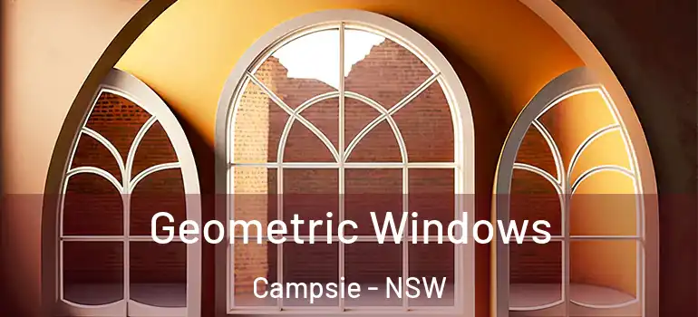 Geometric Windows Campsie - NSW