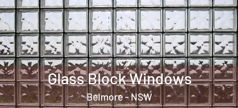 Glass Block Windows Belmore - NSW