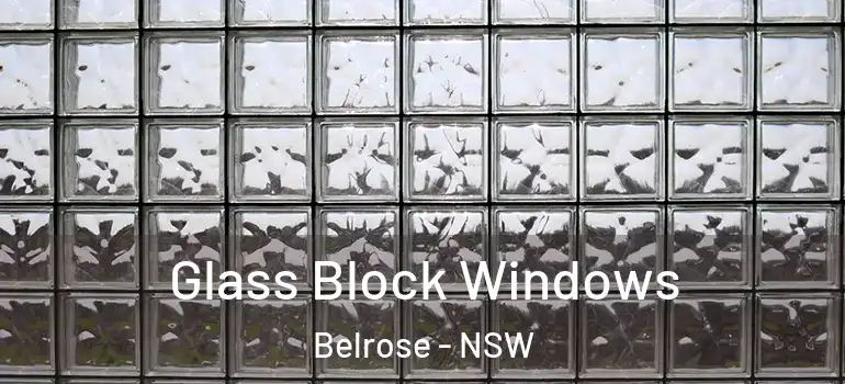 Glass Block Windows Belrose - NSW