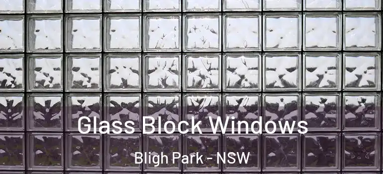 Glass Block Windows Bligh Park - NSW
