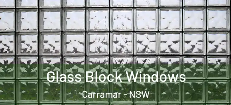  Glass Block Windows Carramar - NSW