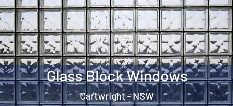 Glass Block Windows Cartwright - NSW