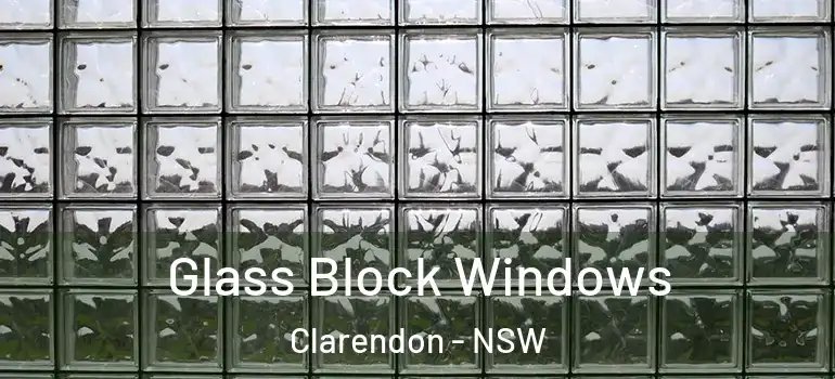 Glass Block Windows Clarendon - NSW