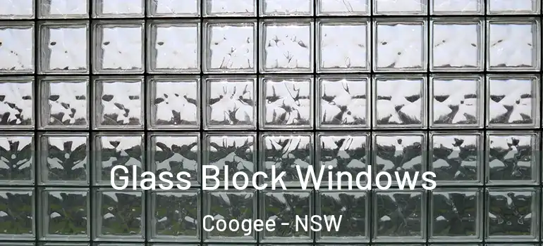 Glass Block Windows Coogee - NSW