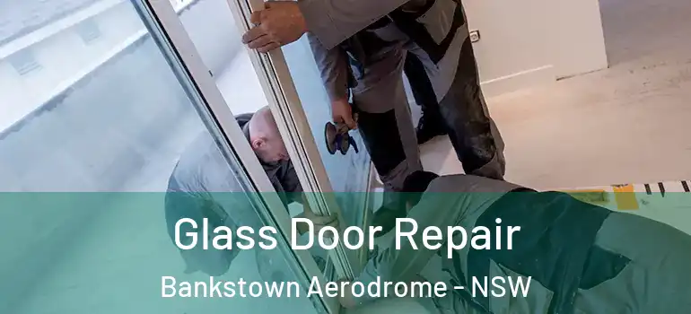 Glass Door Repair Bankstown Aerodrome - NSW