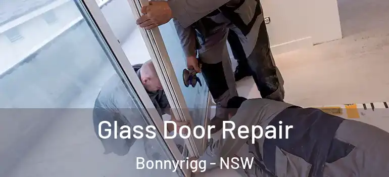 Glass Door Repair Bonnyrigg - NSW