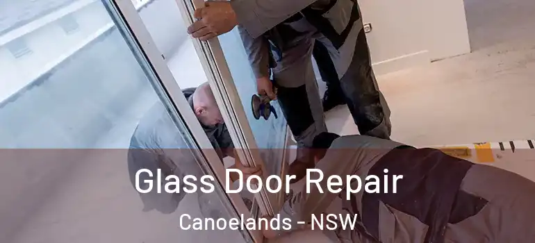 Glass Door Repair Canoelands - NSW
