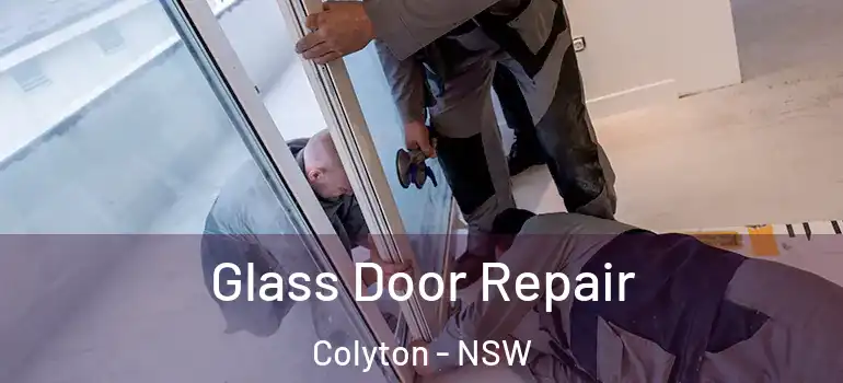 Glass Door Repair Colyton - NSW