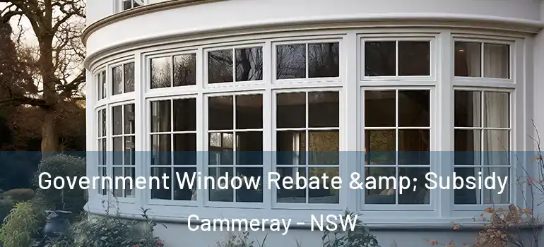  Government Window Rebate & Subsidy Cammeray - NSW