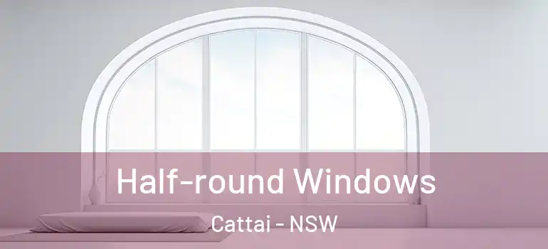 Half-round Windows Cattai - NSW