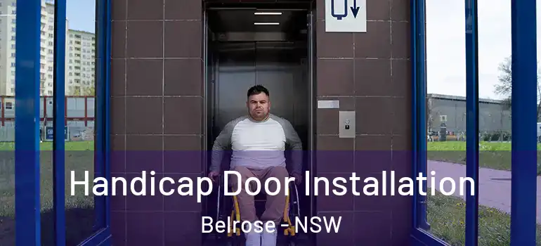 Handicap Door Installation Belrose - NSW