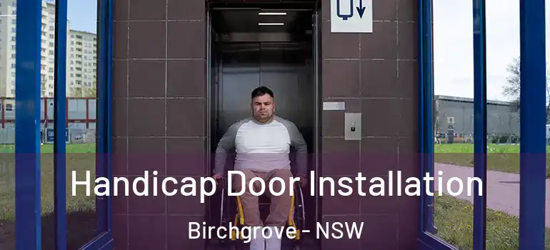  Handicap Door Installation Birchgrove - NSW