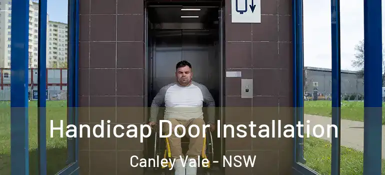 Handicap Door Installation Canley Vale - NSW