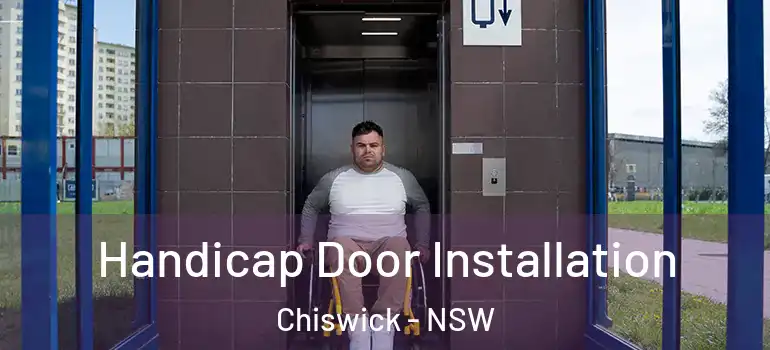 Handicap Door Installation Chiswick - NSW