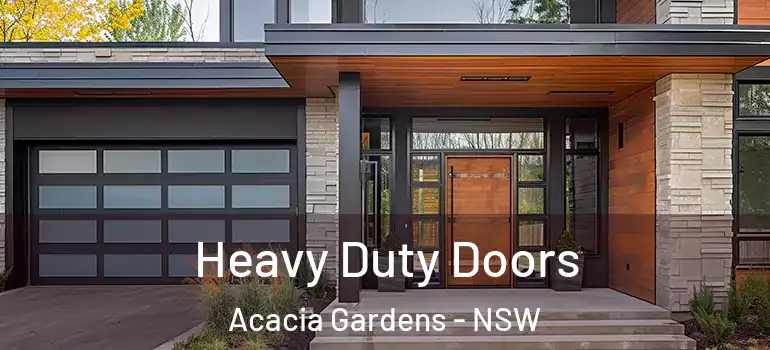 Heavy Duty Doors Acacia Gardens - NSW