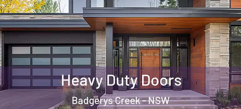  Heavy Duty Doors Badgerys Creek - NSW