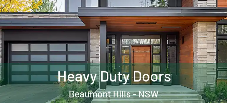 Heavy Duty Doors Beaumont Hills - NSW