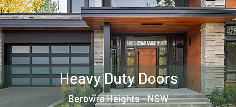 Heavy Duty Doors Berowra Heights - NSW
