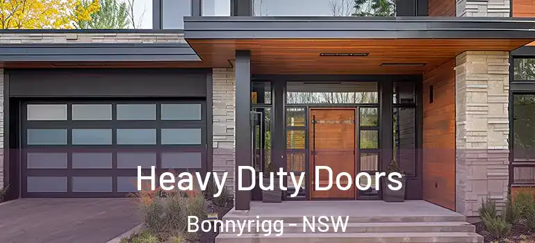 Heavy Duty Doors Bonnyrigg - NSW