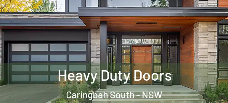  Heavy Duty Doors Caringbah South - NSW