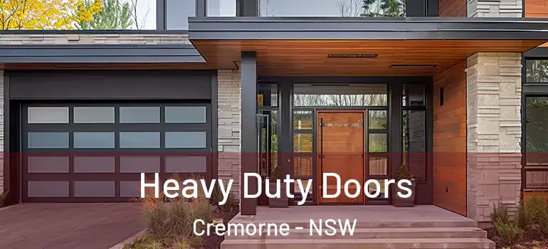 Heavy Duty Doors Cremorne - NSW