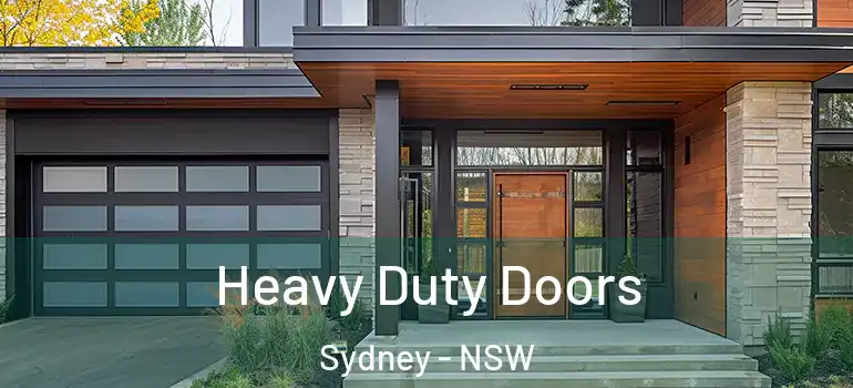 Heavy Duty Doors Sydney - NSW
