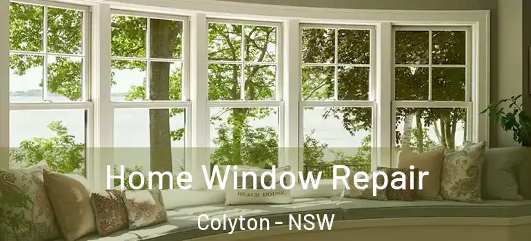 Home Window Repair Colyton - NSW