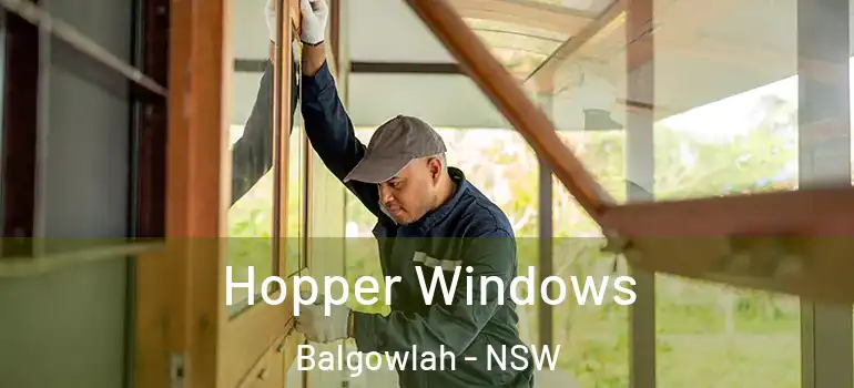 Hopper Windows Balgowlah - NSW