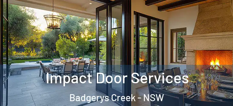 Impact Door Services Badgerys Creek - NSW