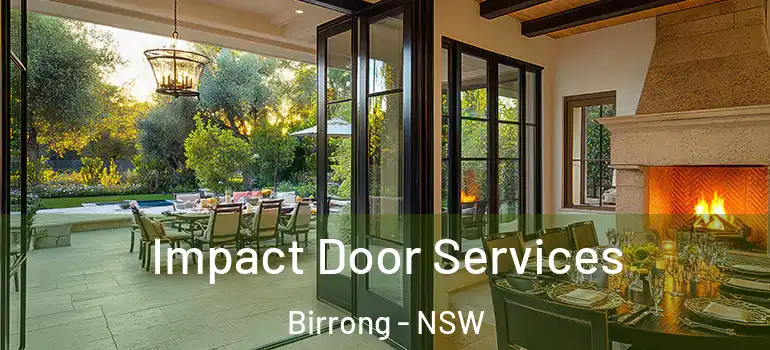 Impact Door Services Birrong - NSW