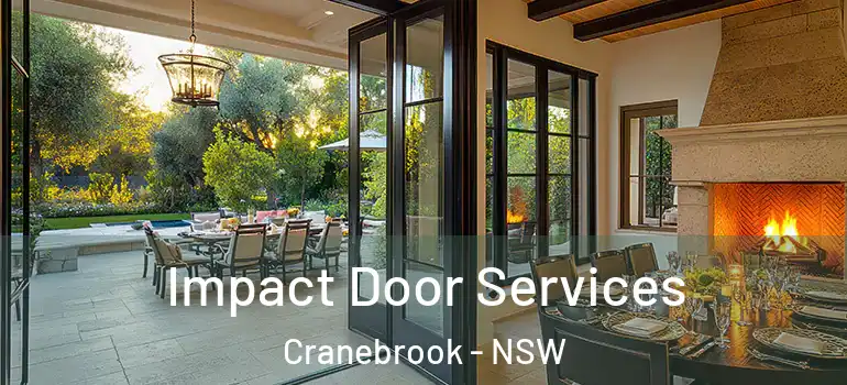 Impact Door Services Cranebrook - NSW