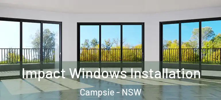 Impact Windows Installation Campsie - NSW