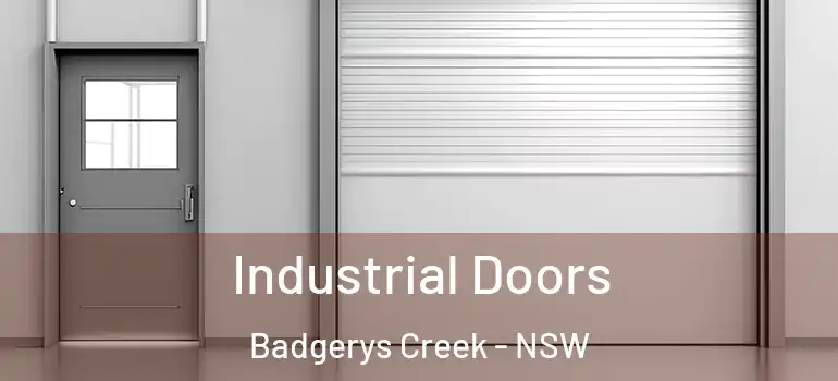  Industrial Doors Badgerys Creek - NSW