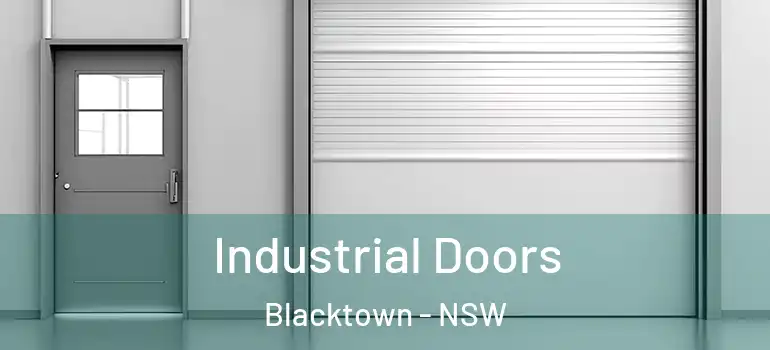 Industrial Doors Blacktown - NSW
