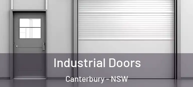 Industrial Doors Canterbury - NSW
