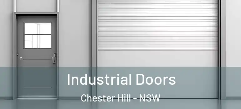 Industrial Doors Chester Hill - NSW