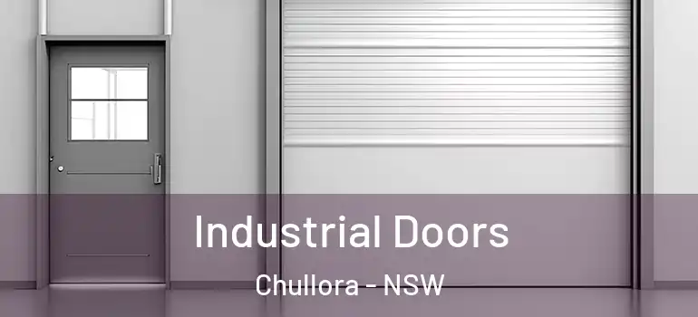 Industrial Doors Chullora - NSW