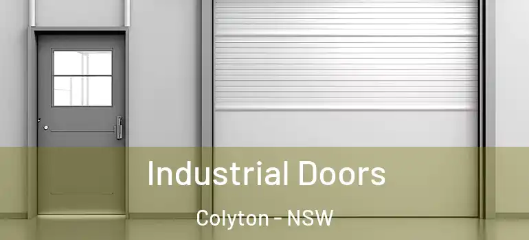Industrial Doors Colyton - NSW