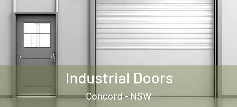  Industrial Doors Concord - NSW