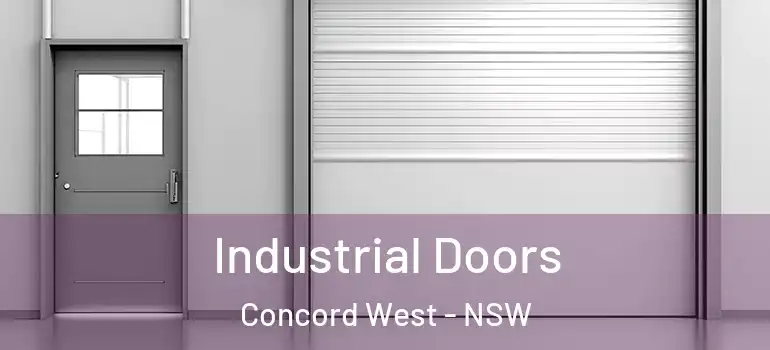 Industrial Doors Concord West - NSW