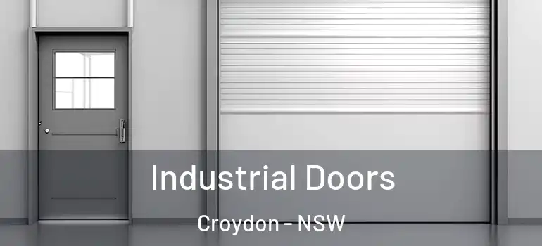 Industrial Doors Croydon - NSW